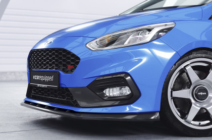 Spoiler pod přední nárazník CSR CUP - Ford Fiesta MK8 ST/ST-Line carbon look lesklý