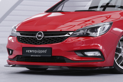 Spoiler pod přední nárazník CSR CUP - Opel Astra K černý matný