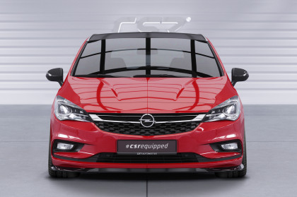 Spoiler pod přední nárazník CSR CUP - Opel Astra K carbon look matný