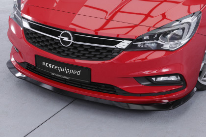 Spoiler pod přední nárazník CSR CUP - Opel Astra K carbon look lesklý