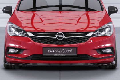Spoiler pod přední nárazník CSR CUP - Opel Astra K carbon look lesklý