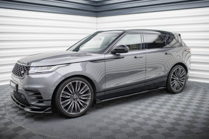 Prahové lišty Land Rover Range Rover Velar R-Dynamic Mk1 černý lesklý plast