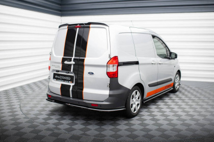 Prodloužení spoileru Ford Transit Courier Mk1 černý lesklý plast