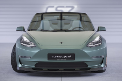 Spoiler pod přední nárazník CSR CUP - Tesla Model 3 černý matný