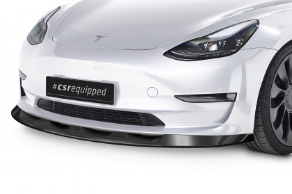 Spoiler pod přední nárazník CSR CUP - Tesla Model 3 černý matný