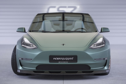 Spoiler pod přední nárazník CSR CUP - Tesla Model 3 carbon matný