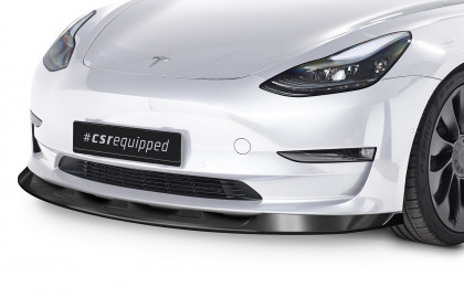 Spoiler pod přední nárazník CSR CUP - Tesla Model 3 černý lesklý