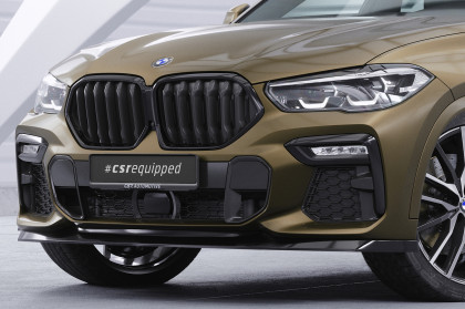 Spoiler pod přední nárazník CSR CUP pro BMW X6 (G06) M-Paket / M50i - ABS