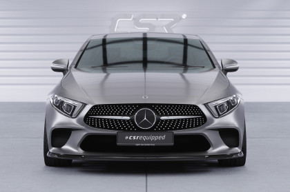 Spoiler pod přední nárazník CSR CUP pro Mercedes Benz CLS (C257) - černý lesklý
