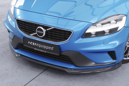 Spoiler pod přední nárazník CSR CUP pro Volvo V40 R-Design - carbon look lesklý
