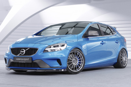 Spoiler pod přední nárazník CSR CUP pro Volvo V40 R-Design - carbon look lesklý