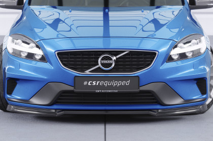 Spoiler pod přední nárazník CSR CUP pro Volvo V40 R-Design - carbon look lesklý