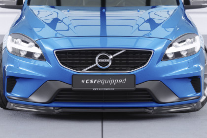 Spoiler pod přední nárazník CSR CUP pro Volvo V40 R-Design - carbon look matný
