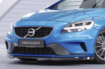 Spoiler pod přední nárazník CSR CUP pro Volvo V40 R-Design - černý lesklý