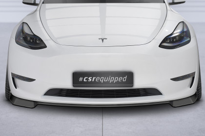 Spoiler pod přední nárazník CSR CUP pro Tesla Model Y - černý matný