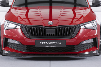 Spoiler pod přední nárazník CSR CUP pro Škoda Scala Monte Carlo - carbon look matný