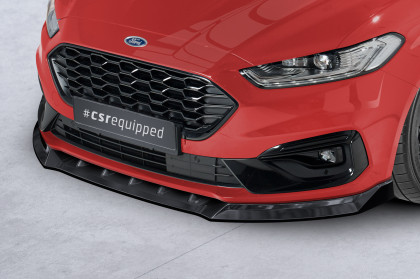 Spoiler pod přední nárazník CSR CUP pro Ford Mondeo MK5 BA7 Turnier ST-Line 19-22 - carbon look matný