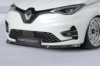 Spoiler pod přední nárazník CSR CUP pro Renault Zoe - carbon look matný