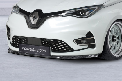 Spoiler pod přední nárazník CSR CUP pro Renault Zoe - černý matný