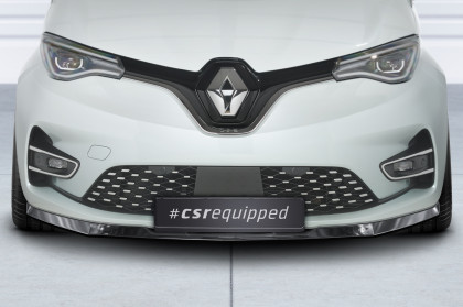 Spoiler pod přední nárazník CSR CUP pro Renault Zoe - carbon look lesklý