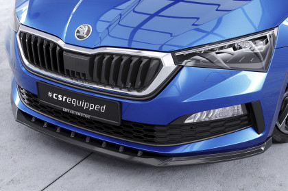 Spoiler pod přední nárazník CSR CUP pro Škoda Scala - carbon look lesklý