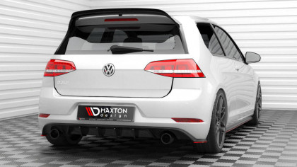 Splittery zadní boční V.2 Volkswagen Golf GTI Mk7 Facelift černý lesklý plast