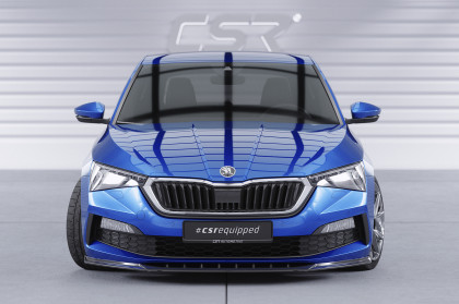 Spoiler pod přední nárazník CSR CUP pro Škoda Scala - černá struktura