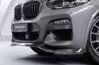 Spoiler pod přední nárazník CSR CUP pro BMW X3 G01 M-Paket - carbon look matný