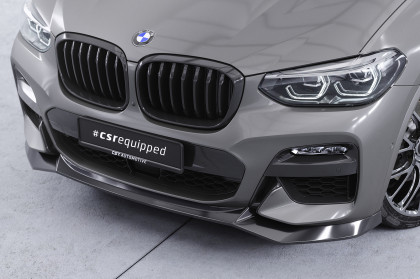 Spoiler pod přední nárazník CSR CUP pro BMW X3 G01 M-Paket - carbon look lesklý