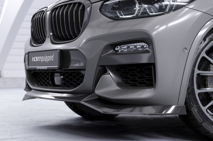 Spoiler pod přední nárazník CSR CUP pro BMW X3 G01 M-Paket - carbon look lesklý