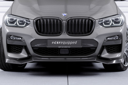 Spoiler pod přední nárazník CSR CUP pro BMW X3 G01 M-Paket - carbon look lesklý