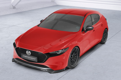 Spoiler pod přední nárazník CSR CUP pro Mazda 3 (Typ BP) - carbon look matný
