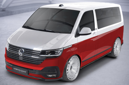 Spoiler pod přední nárazník CSR CUP pro VW T6.1 2019- carbon look lesklý