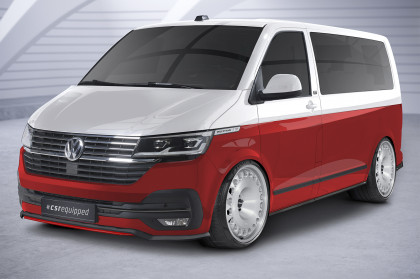 Spoiler pod přední nárazník CSR CUP pro VW T6.1 2019- carbon look lesklý