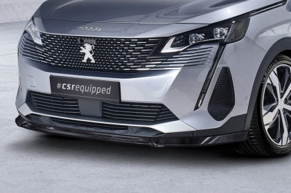 Spoiler pod přední nárazník CSR CUP pro Peugeot 3008 II 2020- carbon look lesklý