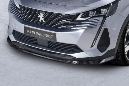 Spoiler pod přední nárazník CSR CUP pro Peugeot 3008 II 2020- carbon look lesklý