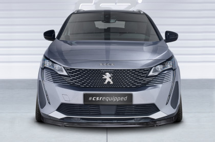 Spoiler pod přední nárazník CSR CUP pro Peugeot 3008 II 2020- carbon look lesklý