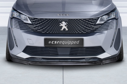 Spoiler pod přední nárazník CSR CUP pro Peugeot 3008 II 2020- carbon look matný
