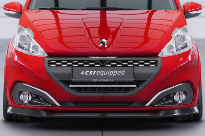 Spoiler pod přední nárazník CSR CUP pro Peugeot 208 GTi černý lesklý