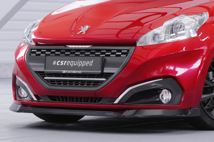 Spoiler pod přední nárazník CSR CUP pro Peugeot 208 GTi černá struktura