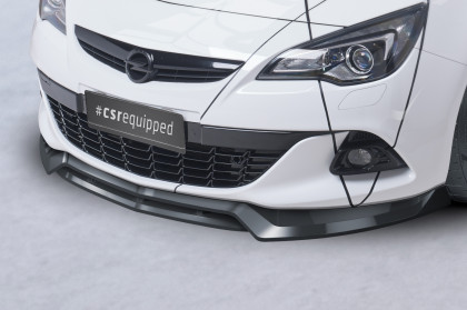 Spoiler pod přední nárazník CSR CUP pro Opel Astra J GTC carbon look lesklý