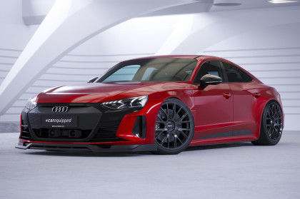 Spoiler pod přední nárazník CSR CUP pro Audi e-tron GT  - carbon look lesklý