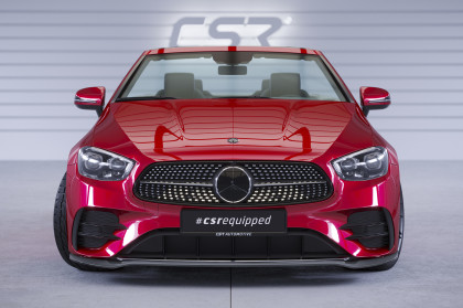 Spoiler pod přední nárazník CSR CUP pro Mercedes Benz E-Klasse A238/C238 AMG-Line 2020- carbon look lesklý