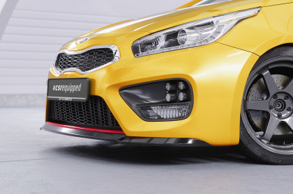 Spoiler pod přední nárazník CSR CUP pro Kia Ceed GT / Pro Ceed GT - carbon look lesklý