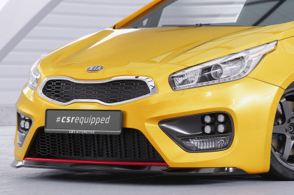 Spoiler pod přední nárazník CSR CUP pro Kia Ceed GT / Pro Ceed GT - carbon look matný