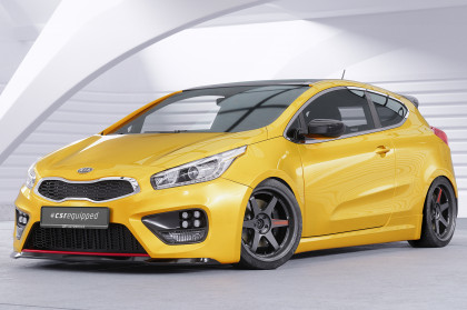 Spoiler pod přední nárazník CSR CUP pro Kia Ceed GT / Pro Ceed GT - carbon look matný