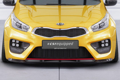 Spoiler pod přední nárazník CSR CUP pro Kia Ceed GT / Pro Ceed GT - carbon look matný