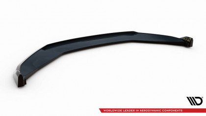 Spojler pod nárazník lipa V.2 Škoda Kodiaq Sportline Mk1 Facelift černý lesklý plast