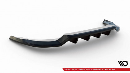 Spoiler zadního nárazniku Škoda Kodiaq Sportline Mk1 Facelift černý lesklý plast