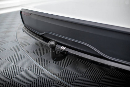 Spoiler zadního nárazniku Tesla Model X Mk1 Facelift černý lesklý plast